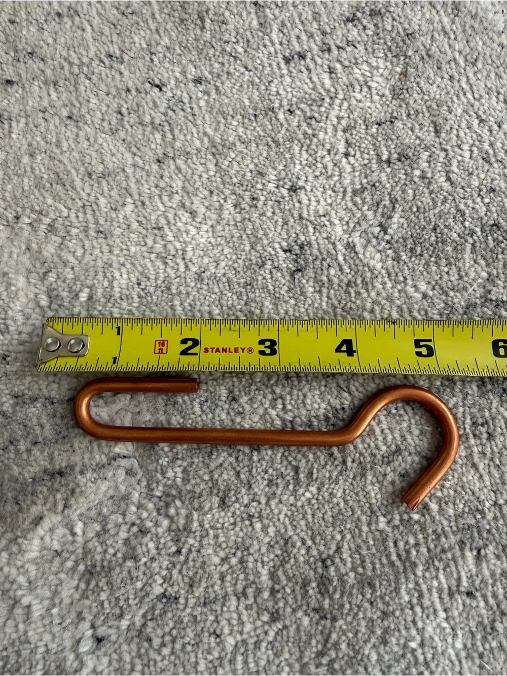 Set Of 7 Williams Sonoma Enclume Pot Hook Straight Copper 4.5”
